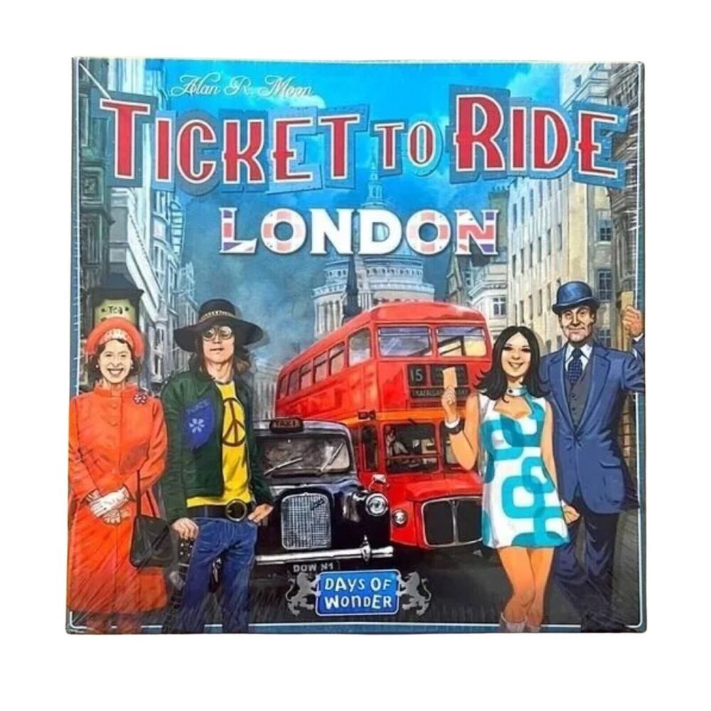Days of Wonder Ticket to Ride London Board Strategy Game Collectible New